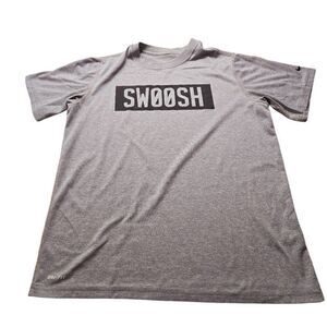 Nike Swoosh Drifit shirt L